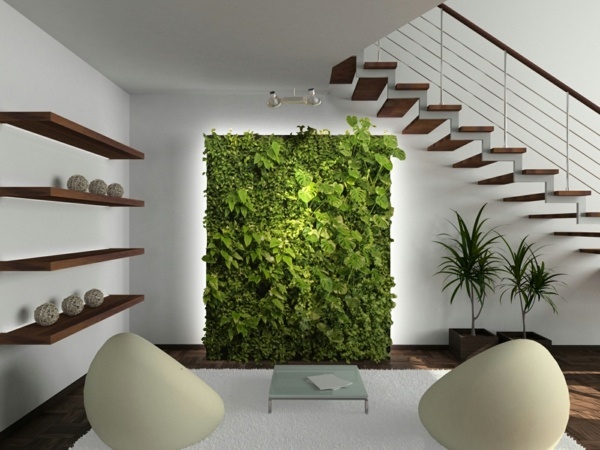 Grüne deko wohnzimmer