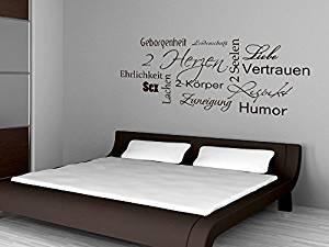 Schlafzimmer deko ideen wand