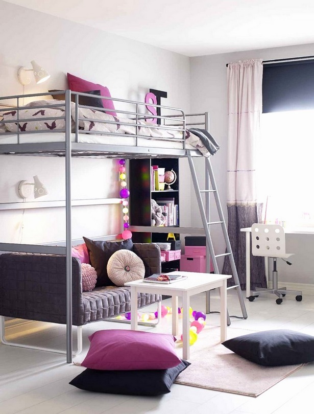 Kinderzimmer mit hochbett einrichten