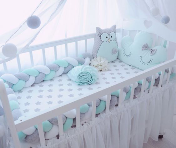 Deko babyzimmer mint