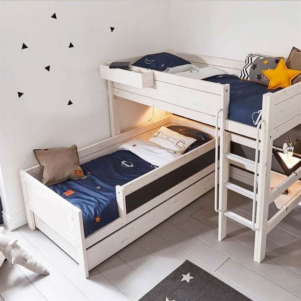 Kleines zimmer für 2 kinder einrichten