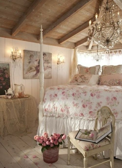 Romantische schlafzimmer einrichtung