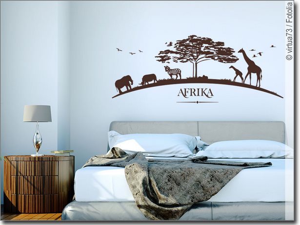 Schlafzimmer afrika style