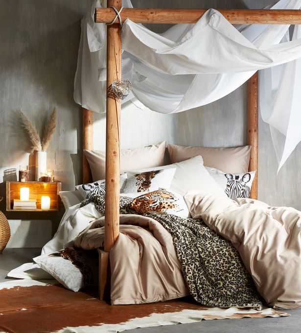 Schlafzimmer afrika style