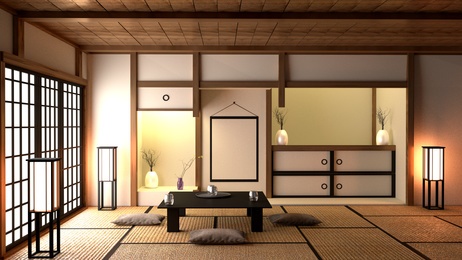 Schlafzimmer japanisch