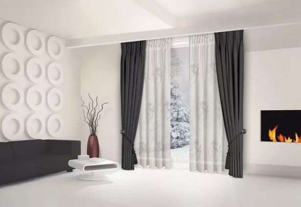 Fenster gardinen deko