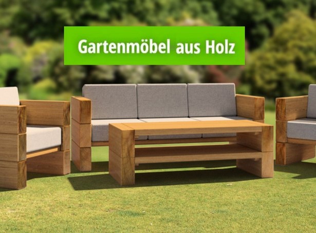 Gartenmöbel aus holz