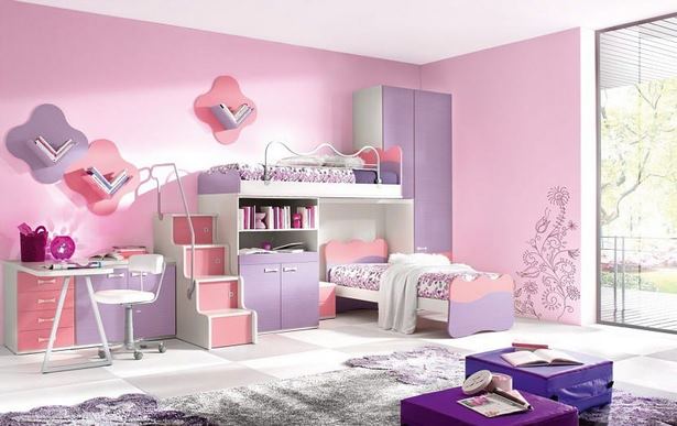 Schlafzimmer pink