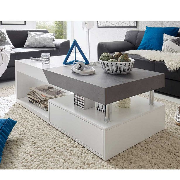 Wohnzimmer grau weiß design