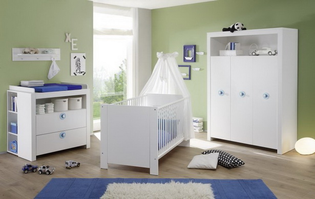 Babybett und wickelkommode set