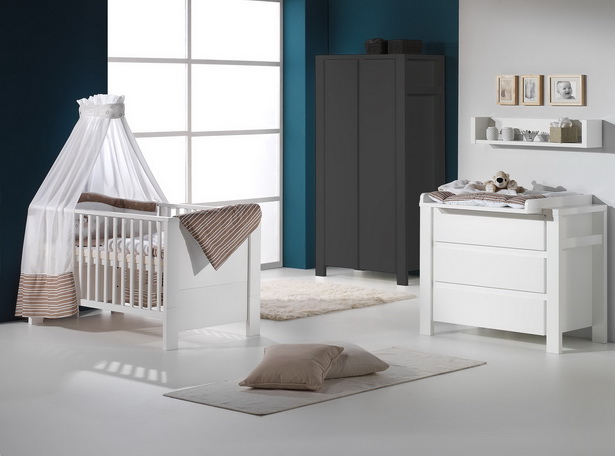 Babybett wickelkommode set