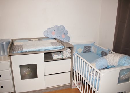 Babyecke im schlafzimmer gestalten