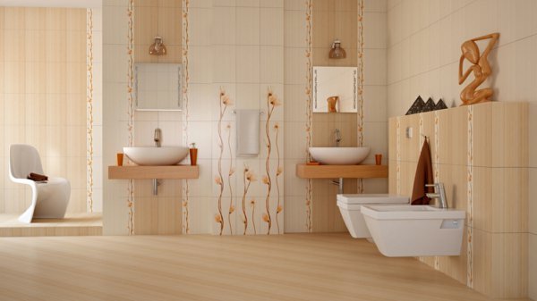 Badezimmer farben modern