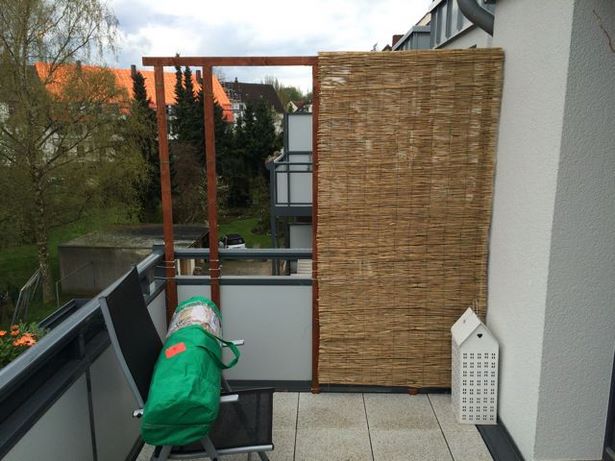 Balkon ideen sichtschutz