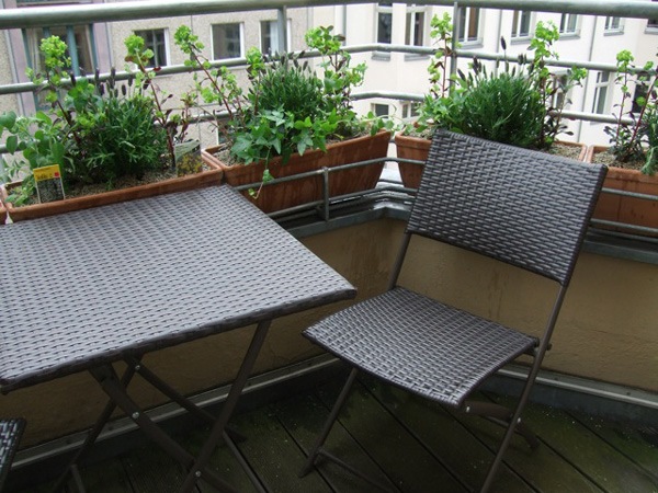 Balkonmöbel für schmalen balkon