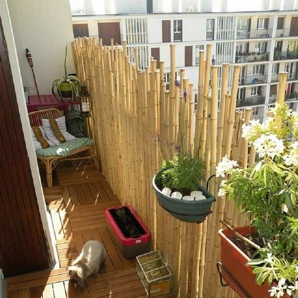 Ideen sichtschutz balkon