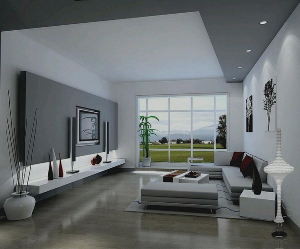 Moderne innenarchitektur wohnzimmer