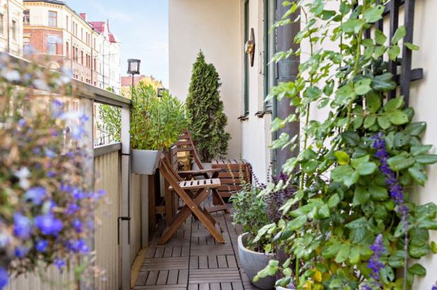 Schmalen balkon gestalten