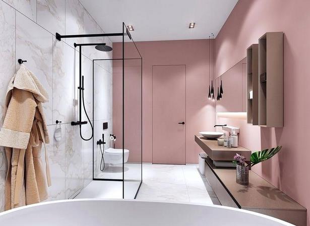 Badezimmer deko pink