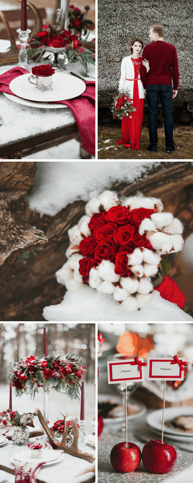 Deko ideen winterhochzeit