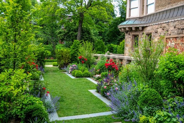 Garten romantisch gestalten
