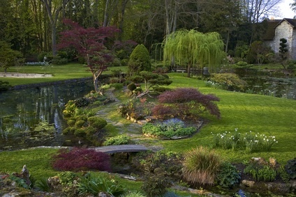 Gartengestaltung große gärten