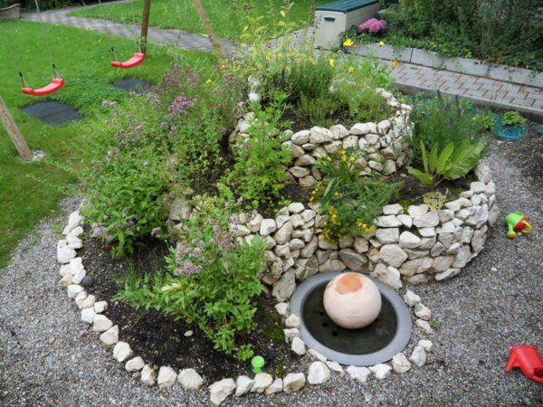 Gartengestaltung ideen mit steinen