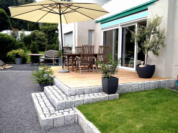 Gartengestaltung terrasse ideen