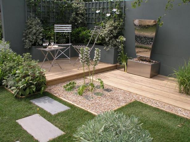 Gartengestaltung terrasse ideen