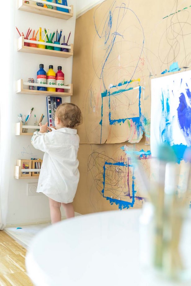 Kinderzimmer wand malen