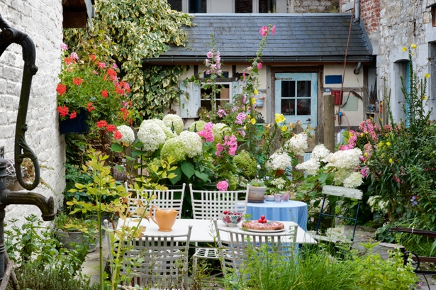 Kleine romantische gärten