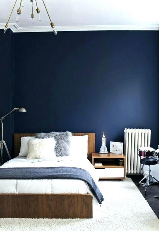 Schlafzimmer blau streichen