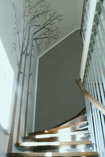 Treppenhaus malern ideen