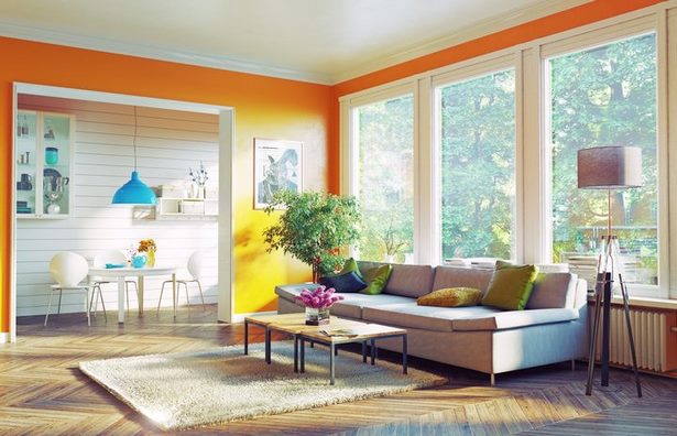 Wohnzimmer streichen farben