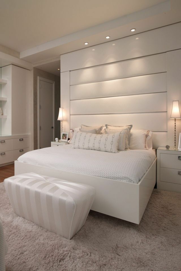 Schlafzimmer gestalten weiß