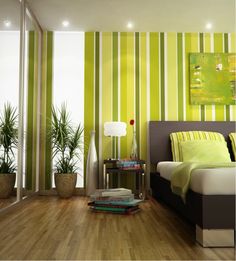 Schlafzimmer ideen grün