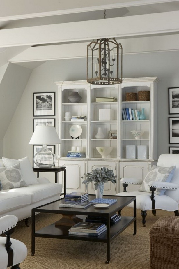 Weiße möbel wohnzimmer