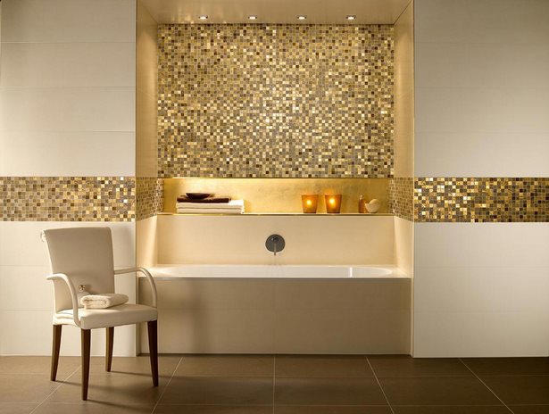 Badezimmer mit mosaikfliesen bilder