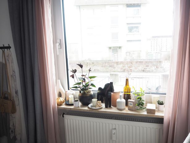 Fensterbank deko schlafzimmer