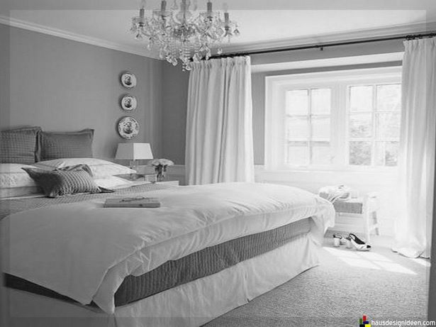 Schlafzimmer ideen grau weiß