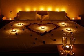 Schlafzimmer romantisch dekorieren