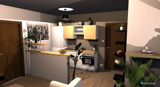 Wohnküche design
