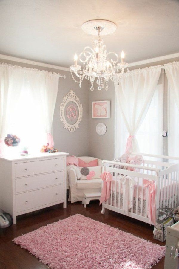 Babyzimmer deko rosa