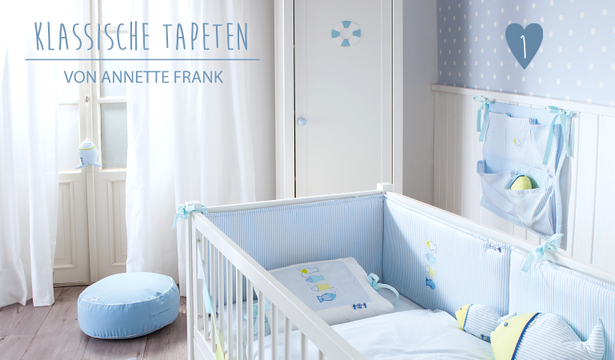 Babyzimmer tapete junge