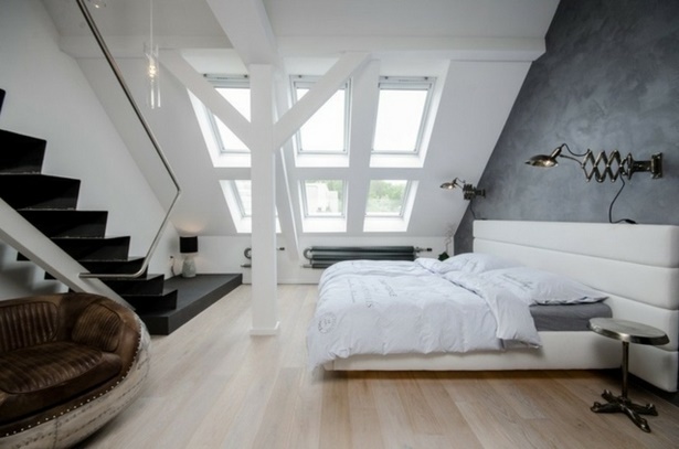 Einrichtung schlafzimmer mit dachschräge