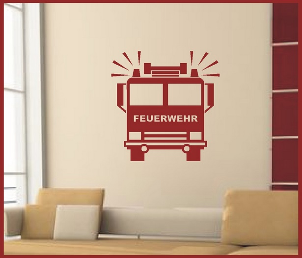 Feuerwehr kinderzimmer gestalten