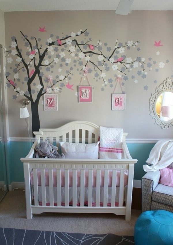 Ideen wandgestaltung babyzimmer