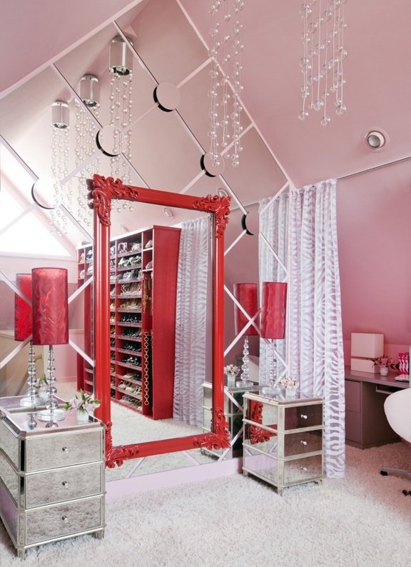 Jugendliche mädchen zimmer