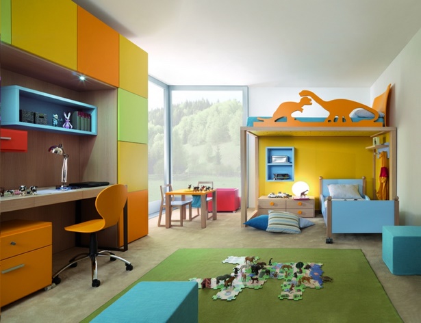 Kinderzimmer mit hochbett komplett