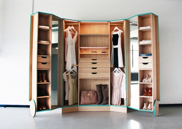 Kleiderschrank ideen kleines zimmer